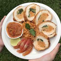 Deconstructed Mie Ayam Rica-Rica